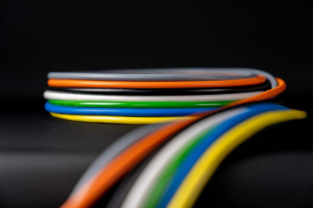 Productfoto van opgerolde kabels - Conntext