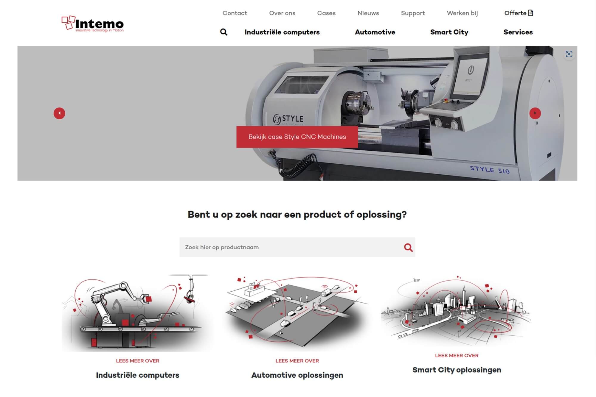 Intemo Website Home - Conntext